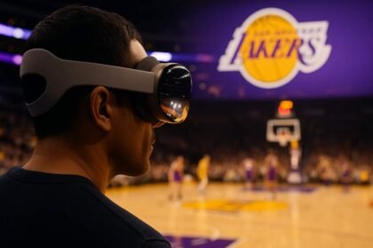 Apple Vision Pro Lakers Immersive Games