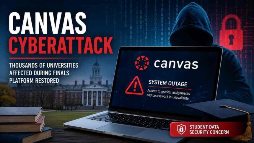 Canvas Cyberattack University Outage Student Data Breach
